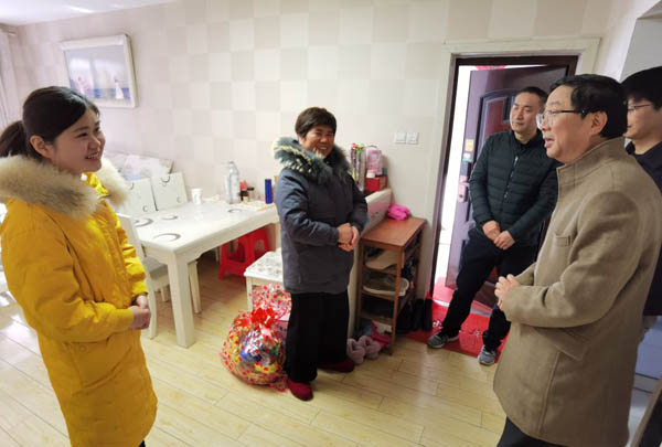 公司党委开展走访慰问工作 公司党委开展走访慰问工作