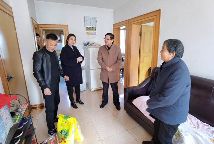 公司党委开展走访慰问工作 公司党委开展走访慰问工作