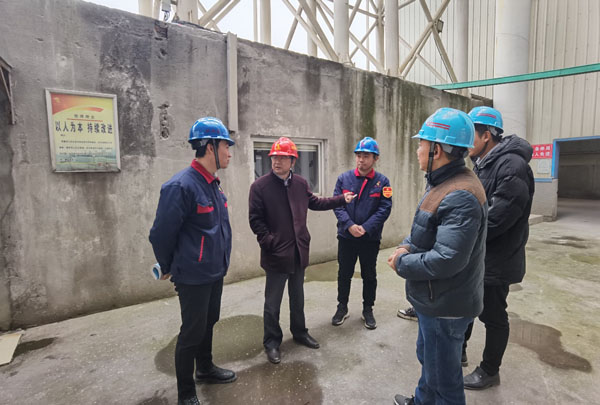 公司党委书记调研中试线项目 公司党委书记调研中试线项目