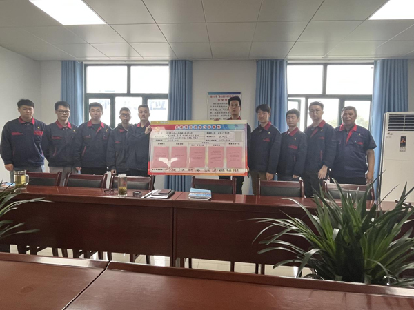 建材公司党支部举行党建项目攻关行动承诺践诺仪式 建材公司党支部举行党建项目攻关行动承诺践诺仪式