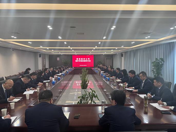 公司召开海外市场发展研讨会 公司召开海外市场发展研讨会