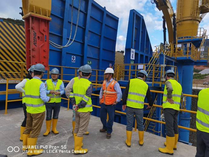 厄瓜多尔分公司与洛阳钼业凯哥豪斯金矿开展业务接洽